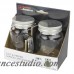 Home Basics Salt and Pepper Mason Jar Set HOBA2217